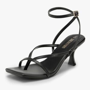 Dream Pairs Black Kitten Heel. 9